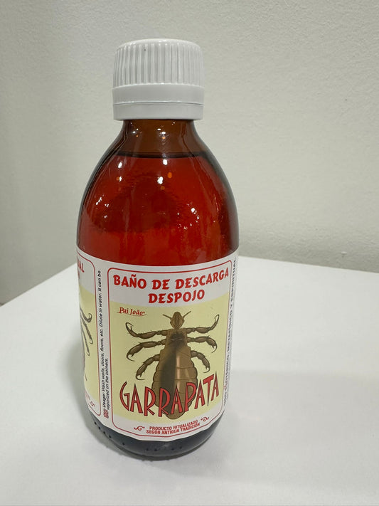 Baño de despojo garrapata